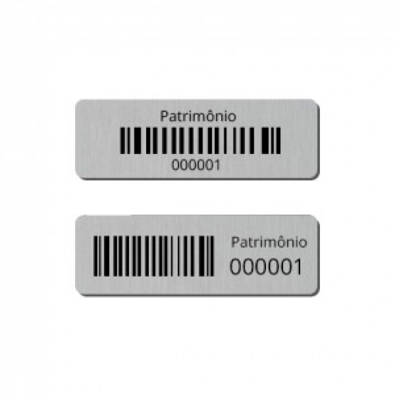 Etiqueta Código de Barras Personalizada Guapimirim - Etiqueta Personalizada para Chaveiro Automotivo