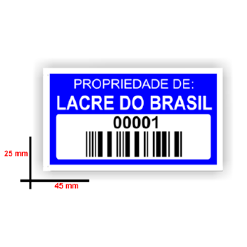 Etiqueta Patrimônio Orçar Taubaté - Etiqueta Patrimônio São Paulo
