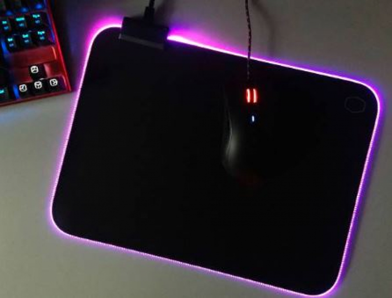 Mousepads Gamers Rosa Jundiaí - Mouse Pad Gamer Extra Grande