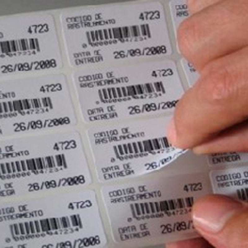 Preço de Serviços de Impressão de Código de Barras Várzea Grande - Impressão de Etiquetas Código de Barras