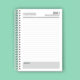 agenda personalizada planner Itapetininga