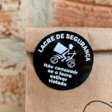 etiqueta adesiva lacre de segurança Caieiras